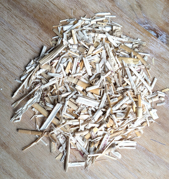 Miscanthus-Mulch
